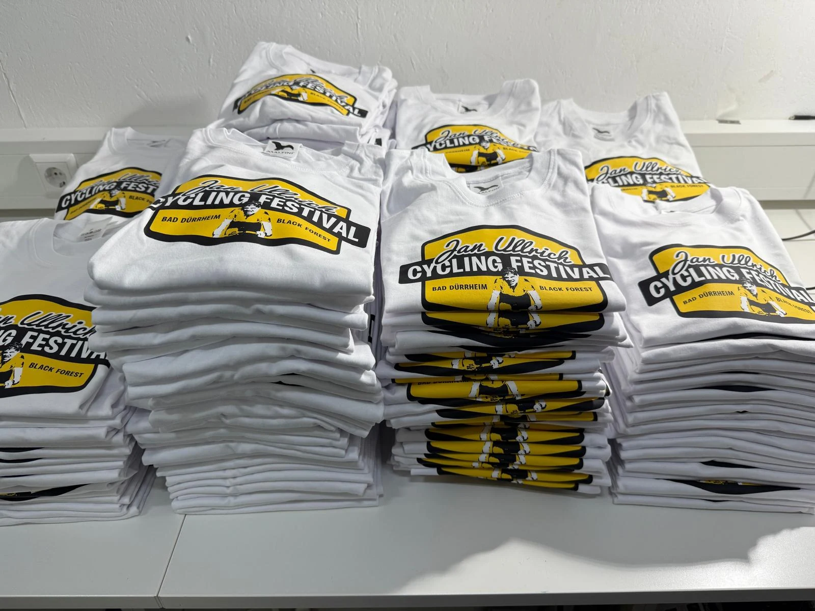 Jan Ullrich Cycling Festival T-Shirt mit DTF-Druck